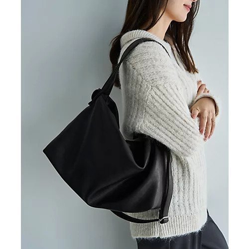 【スタイルデリ/STYLE DELI】のダブルストラップ軽量くったりショルダーバッグ インテリア・キッズ・メンズ・レディースファッション・服の通販 founy(ファニー) 　ファッション　Fashion　レディースファッション　Fashion for Women　バッグ　Bags　傘　Umbrella, Parasol　軽量　Lightweight, Ultra Light　シルバー　Silver, Metallic Silver　シンプル　Simple, Minimal　定番　Standard, Basic Item　ポケット　Pocket, Pocket Detail　ラップ　Wrap, Wrap Design　ブラック|ID: prp329100004825608 ipo3291000000035101606