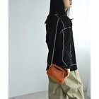 【スタイルデリ/STYLE DELI】の【BLK001】かぎ編みクラッチバッグ ブラウン|ID:prp329100004825677