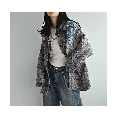【スタイルデリ/STYLE DELI】の【BLK001】大判2wayスカーフ 人気、トレンドファッション・服の通販 founy(ファニー) ファッション Fashion レディースファッション Fashion for Women オレンジ Orange シンプル Simple, Minimal スカーフ Scarf, Neckwear バランス Balance, Style Balance other-3|ID: prp329100004825679 ipo3291000000035106653