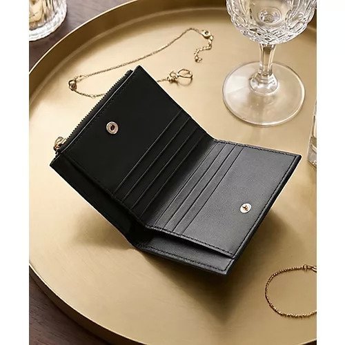 【スタイルデリ/STYLE DELI】の【DELI by】編み込みリアルレザー二つ折りウォレット 人気、トレンドファッション・服の通販 founy(ファニー) 　ファッション　Fashion　レディースファッション　Fashion for Women　ウォレット　Wallet　コイン　Coin, Coin Design　ベーシック　Basic, Essential　ポケット　Pocket, Pocket Detail　リアル　Real, Realistic　other-2|ID: prp329100004825680 ipo3291000000035106656