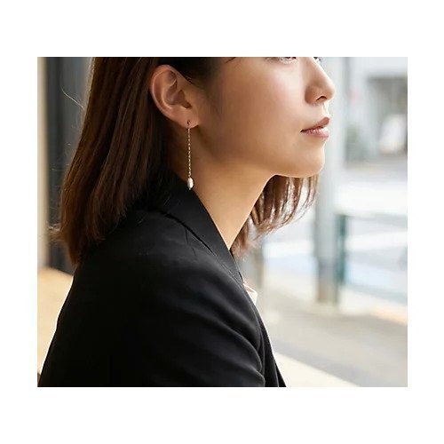 【スタイルデリ/STYLE DELI】の【DELI by】淡水パールロングチェーンピアス 人気、トレンドファッション・服の通販 founy(ファニー) 　ファッション　Fashion　レディースファッション　Fashion for Women　シンプル　Simple, Minimal　チェーン　Chain, Chain Strap　バランス　Balance, Style Balance　パール　Pearl, Pearl Accent　フェイス　Face, Facial Design　ロング　Long, Long-Length　おすすめ　Recommended / Our Picks　エレガント 上品　Elegant　other-3|ID: prp329100004825682 ipo3291000000035106672