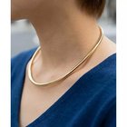【スタイルデリ/STYLE DELI】の【DELI by】ポリッシュメタルミニマルチョーカーネックレス 人気、トレンドファッション・服の通販 founy(ファニー) ファッション Fashion レディースファッション Fashion for Women ジュエリー Jewelry ネックレス Necklaces & Pendants カットソー Cut and Sewn Top シルバー Silver, Metallic Silver なめらか Smooth, Silky Texture ネックレス Necklace, Pendant Necklace フォルム Silhouette, Form エレガント 上品 Elegant thumbnail ゴールド|ID: prp329100004826363 ipo3291000000035116266