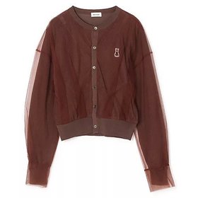 【チカ キサダ/CHIKA KISADA】のチュールカーディガン 人気、トレンドファッション・服の通販 founy(ファニー) ファッション Fashion レディースファッション Fashion for Women トップス・カットソー Cut & Sew Tops カーディガン・羽織り Layered Style Cardigans カーディガン Cardigan, Knitwear チュール Tulip, Tulip Motif パッチ Patch, Appliqué ランダム Random, Irregular ヴィンテージ Vintage Style 定番 Standard, Basic Item 洗える Machine Washable 猫 Cat, Kitty |ID:prp329100004826447