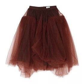 【チカ キサダ/CHIKA KISADA】 リバーシブルチュールスカート人気、トレンドファッション・服の通販 founy(ファニー) ファッション Fashion レディースファッション Fashion for Women スカート Skirts アシンメトリー Asymmetrical Style インナー Innerwear クラシカル Classical, Vintage-Inspired デニム Denim, Jeans Material バランス Balance, Style Balance 洗える Machine Washable |ID:prp329100004826449