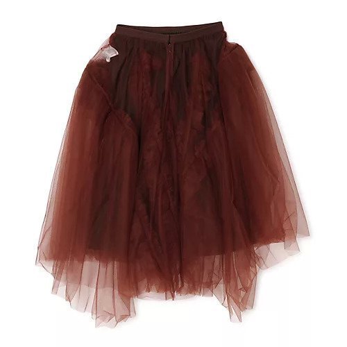 【チカ キサダ/CHIKA KISADA】のリバーシブルチュールスカート 人気、トレンドファッション・服の通販 founy(ファニー) 　ファッション　Fashion　レディースファッション　Fashion for Women　スカート　Skirts　アシンメトリー　Asymmetrical Style　インナー　Innerwear　クラシカル　Classical, Vintage-Inspired　デニム　Denim, Jeans Material　バランス　Balance, Style Balance　洗える　Machine Washable　other-2|ID: prp329100004826449 ipo3291000000035116953