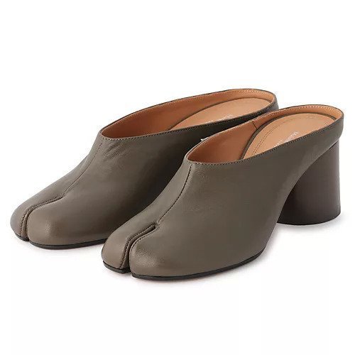 【メゾン マルジェラ/MAISON MARGIELA】のTABI PUMP MULES H60 インテリア・キッズ・メンズ・レディースファッション・服の通販 founy(ファニー) 　ファッション　Fashion　レディースファッション　Fashion for Women　ミュール　Mule, Backless Shoes　モダン　Modern, Contemporary　Cold Brown|ID: prp329100004827161 ipo3291000000035125098