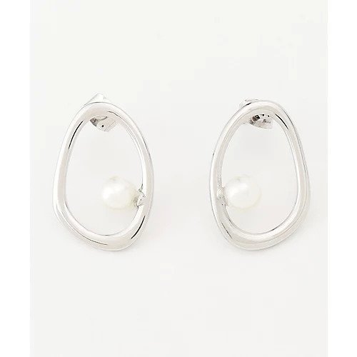 【エニー/ANY】のメタルドロップピアス(両耳用) 人気、トレンドファッション・服の通販 founy(ファニー) 　ファッション　Fashion　レディースファッション　Fashion for Women　おすすめ　Recommended / Our Picks　シルバー　Silver, Metallic Silver　パール　Pearl, Pearl Accent　メタル　Metal, Metal Parts　other-3|ID: prp329100004827170 ipo3291000000035125157