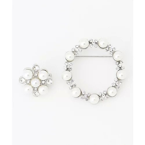 【エニー/ANY】の【2セット】【親子で使える】パールビジューブローチ 人気、トレンドファッション・服の通販 founy(ファニー) ファッション Fashion レディースファッション Fashion for Women おすすめ Recommended / Our Picks ギフト プレゼント Gift / Present サークル Circle, Round Design ジャケット Jacket, Outerwear ストール Stole, Wrap パール Pearl, Pearl Accent ブローチ Brooch, Pin Brooch ワンポイント One Point, Statement Accent other-1|ID: prp329100004827183 ipo3291000000035125225