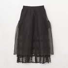 【バウムウンドヘルガーデン/BAUM UND PFERDGARTEN】のSEVARA 人気、トレンドファッション・服の通販 founy(ファニー) ファッション Fashion レディースファッション Fashion for Women エレガント 上品 Elegant オーガンジー Organza Fabric シアー Sheer, See-Through スウェット / スエット Sweatshirt, Sweatwear フィット Fit, Slim Fit ミニスカート Mini Skirt, Short Skirt 洗える Machine Washable thumbnail Black|ID: prp329100004828080 ipo3291000000035136024