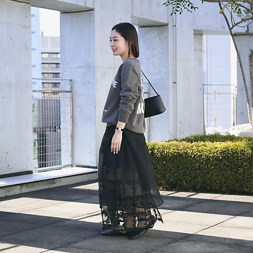 【バウムウンドヘルガーデン/BAUM UND PFERDGARTEN】のSEVARA 人気、トレンドファッション・服の通販 founy(ファニー) ファッション Fashion レディースファッション Fashion for Women エレガント 上品 Elegant オーガンジー Organza Fabric シアー Sheer, See-Through スウェット / スエット Sweatshirt, Sweatwear フィット Fit, Slim Fit ミニスカート Mini Skirt, Short Skirt 洗える Machine Washable other-3|ID: prp329100004828080 ipo3291000000035136027