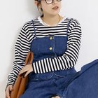 【リエミラー/Rie Miller】のウォッシャブルロングスリーブTシャツGIZA COTTON 人気、トレンドファッション・服の通販 founy(ファニー) ファッション Fashion レディースファッション Fashion for Women トップス・カットソー Cut & Sew Tops シャツ・ブラウス・オフィスカジュアル Elegant Blouses & Button-Ups ロングTシャツ・Tシャツ Longline T-Shirts & Tees 2024年 2024 2024春夏・S/S Spring/Summer 2024 SS24 2026年 2026 スリット Slit, Slit Detail ボーダー Border, Stripe エレガント 上品 Elegant 人気 Popular, Best Seller thumbnail ブラック・グレー系3|ID: prp329100004828170 ipo3291000000035136944