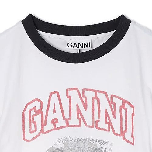 【ガニー/GANNI】のBasic Cotton Jersey Margot Kitty Print 人気、トレンドファッション・服の通販 founy(ファニー) 　ファッション　Fashion　レディースファッション　Fashion for Women　おすすめ　Recommended / Our Picks　パイピング　Piping, Trim Design　プリント　Print, Printed Pattern　洗える　Machine Washable　other-3|ID: prp329100004828957 ipo3291000000036050470