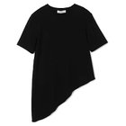 【スアデオ/suadeo】の【神山まりあさんコラボ】アシンメトリーTシャツ ブラック|ID: prp329100004828959 ipo3291000000035145746