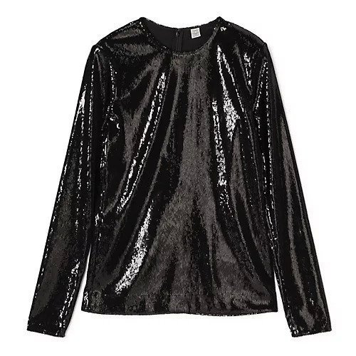 【トーテム/TOTEME】のSequin top 人気、トレンドファッション・服の通販 founy(ファニー) 　ファッション　Fashion　レディースファッション　Fashion for Women　ワンピース　Dresses　クラシカル　Classical, Vintage-Inspired　スパンコール　Sequins, Sequin Embellishment　フィット　Fit, Slim Fit　長袖　Long Sleeve, Full Sleeve　 other-1|ID: prp329100004828965 ipo3291000000035145785