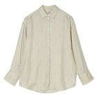 【トーテム/TOTEME】のOversized striped shirt 人気、トレンドファッション・服の通販 founy(ファニー) ファッション Fashion レディースファッション Fashion for Women トップス・カットソー Cut & Sew Tops シャツ・ブラウス・オフィスカジュアル Elegant Blouses & Button-Ups シルク Silk, 100% Silk ダウン Down, Puffer マニッシュ Mannish, Boyish 今季 This Season, Current Season thumbnail BEIGE/BROWN|ID: prp329100004828978 ipo3291000000036050311