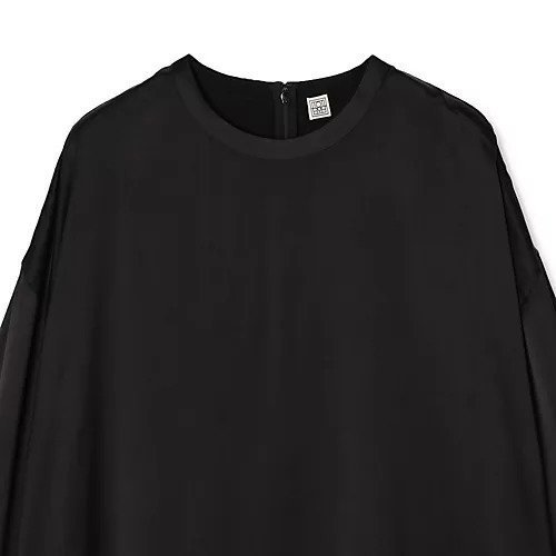 【トーテム/TOTEME】のBoxy satin top 人気、トレンドファッション・服の通販 founy(ファニー) 　ファッション　Fashion　レディースファッション　Fashion for Women　ワンピース　Dresses　サテン　Satin, Glossy Fabric　ボックス　Boxy, Box Shape　ロング　Long, Long-Length　other-3|ID: prp329100004828982 ipo3291000000035145914
