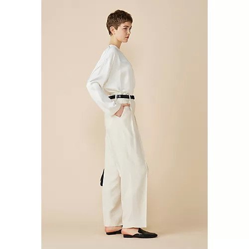 【トーテム/TOTEME】のBoxy satin top 人気、トレンドファッション・服の通販 founy(ファニー) 　ファッション　Fashion　レディースファッション　Fashion for Women　ワンピース　Dresses　サテン　Satin, Glossy Fabric　ボックス　Boxy, Box Shape　ロング　Long, Long-Length　other-2|ID: prp329100004828982 ipo3291000000036050328