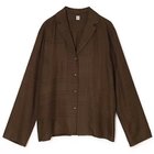 【トーテム/TOTEME】のMonogram flannel pj top DARK BROWN|ID: prp329100004828983 ipo3291000000035145921