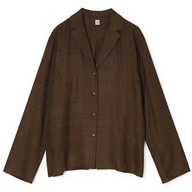 【トーテム/TOTEME】のMonogram flannel pj top 人気、トレンドファッション・服の通販 founy(ファニー) ファッション Fashion レディースファッション Fashion for Women ワンピース Dresses クラシカル Classical, Vintage-Inspired セットアップ Set-Up, Coordinated Outfit パジャマ Pajamas, Sleepwear モダン Modern, Contemporary モノトーン Monotone, Black and White |ID:prp329100004828983