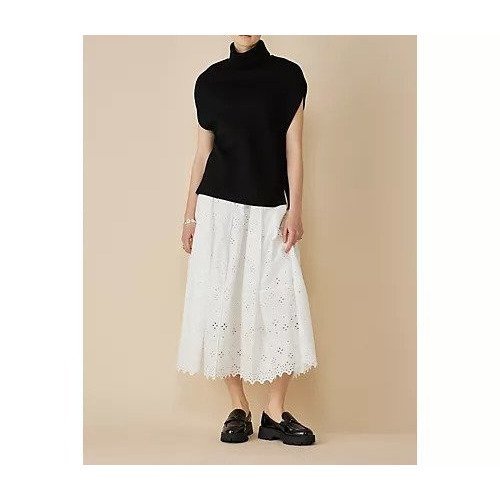 【トーテム/TOTEME】のDouble-knit cape knit 人気、トレンドファッション・服の通販 founy(ファニー) 　ファッション　Fashion　レディースファッション　Fashion for Women　トップス・カットソー　Cut & Sew Tops　ニット　Knit Tops & Sweaters　スリット　Slit, Slit Detail　バランス　Balance, Style Balance　other-2|ID: prp329100004829006 ipo3291000000036050355