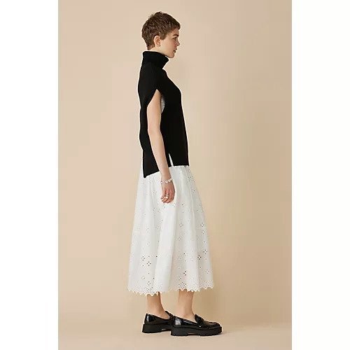 【トーテム/TOTEME】のDouble-knit cape knit 人気、トレンドファッション・服の通販 founy(ファニー) 　ファッション　Fashion　レディースファッション　Fashion for Women　トップス・カットソー　Cut & Sew Tops　ニット　Knit Tops & Sweaters　スリット　Slit, Slit Detail　バランス　Balance, Style Balance　other-3|ID: prp329100004829006 ipo3291000000036050357