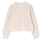 【プレインピープル/PLAIN PEOPLE】のソフトウラケスウェットシャツ 人気、トレンドファッション・服の通販 founy(ファニー) ファッション Fashion レディースファッション Fashion for Women トップス・カットソー Cut & Sew Tops シャツ・ブラウス・オフィスカジュアル Elegant Blouses & Button-Ups レディースパーカー・カジュアルフーディー Casual Hoodies & Sweatshirts スウェット・クルーネックトップス Sweatshirts & Crewnecks / Relaxed Fit Sweat Tops コンパクト Compact, Small Size 洗える Machine Washable thumbnail アイボリー|ID: prp329100004829018 ipo3291000000035146206