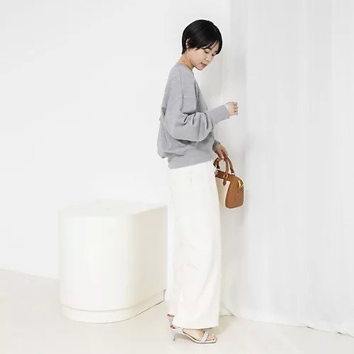 【ノーリーズソフィー/NOLLEY'S sophi】のウォッシャブルスウェットプルオーバー 人気、トレンドファッション・服の通販 founy(ファニー) 　ファッション　Fashion　レディースファッション　Fashion for Women　トップス・カットソー　Cut & Sew Tops　レディースパーカー・カジュアルフーディー　Casual Hoodies & Sweatshirts　カジュアルプルオーバー・ニットトップス　Pullovers & Knit Tops / Casual Pullovers　スウェット・クルーネックトップス　Sweatshirts & Crewnecks / Relaxed Fit Sweat Tops　2026年　2026　インナー　Innerwear　ショート　Short, Short Length　トレンド　Trend, Trending Now　レース　Lace, Lace Fabric　ワイド　Wide, Wide Fit　other-2|ID: prp329100004829020 ipo3291000000035146225