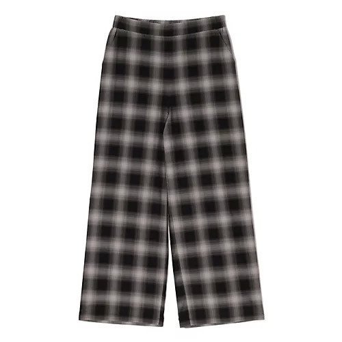 【プレインピープル/PLAIN PEOPLE】のオンブレチェックワイドストレートパンツ インテリア・キッズ・メンズ・レディースファッション・服の通販 founy(ファニー) https://founy.com/ ファッション Fashion レディースファッション Fashion for Women パンツ Pants & Trousers グラデーション Gradient, Ombre ストレート Straight, Straight Cut リラックス Relax, Relaxed Fit ロング Long, Long-Length ワイド Wide, Wide Fit |ID: prp329100004829025 ipo3291000000035146246