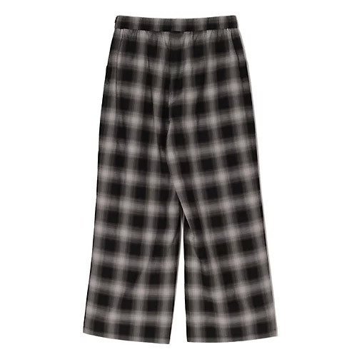 【プレインピープル/PLAIN PEOPLE】のオンブレチェックワイドストレートパンツ 人気、トレンドファッション・服の通販 founy(ファニー) 　ファッション　Fashion　レディースファッション　Fashion for Women　パンツ　Pants & Trousers　グラデーション　Gradient, Ombre　ストレート　Straight, Straight Cut　リラックス　Relax, Relaxed Fit　ロング　Long, Long-Length　ワイド　Wide, Wide Fit　other-2|ID: prp329100004829025 ipo3291000000035146251