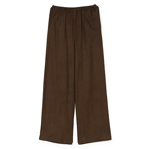 【トーテム/TOTEME】のMonogram flannel pj bottoms インテリア・キッズ・メンズ・レディースファッション・服の通販 founy(ファニー) 　ファッション　Fashion　レディースファッション　Fashion for Women　おすすめ　Recommended / Our Picks　クラシカル　Classical, Vintage-Inspired　セットアップ　Set-Up, Coordinated Outfit　パジャマ　Pajamas, Sleepwear　モダン　Modern, Contemporary　モノトーン　Monotone, Black and White　DARK BROWN|ID: prp329100004829031 ipo3291000000035146284