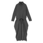 【プレインピープル/PLAIN PEOPLE】のスーピマカシミヤダブルガーゼロングドレス 人気、トレンドファッション・服の通販 founy(ファニー) ファッション Fashion レディースファッション Fashion for Women ワンピース Dresses フォーマル・パーティードレス・結婚式用ドレス Elegant & Casual Dresses ダブル Double, Double-Breasted ドレープ Drape, Draping Fabric ブラウジング Blouson Silhouette, Cinched Waist 洗える Machine Washable thumbnail グレー|ID: prp329100004829050 ipo3291000000035146418