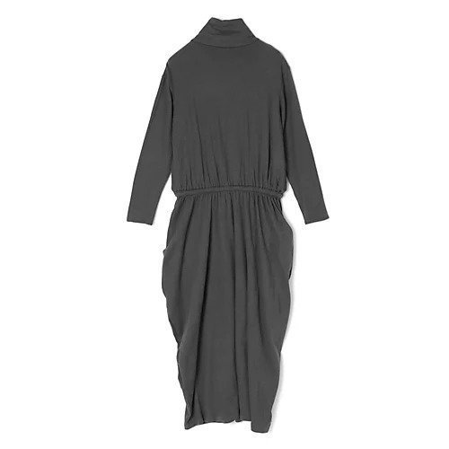 【プレインピープル/PLAIN PEOPLE】のスーピマカシミヤダブルガーゼロングドレス 人気、トレンドファッション・服の通販 founy(ファニー) 　ファッション　Fashion　レディースファッション　Fashion for Women　ワンピース　Dresses　フォーマル・パーティードレス・結婚式用ドレス　Elegant & Casual Dresses　ダブル　Double, Double-Breasted　ドレープ　Drape, Draping Fabric　ブラウジング　Blouson Silhouette, Cinched Waist　洗える　Machine Washable　other-2|ID: prp329100004829050 ipo3291000000035146420