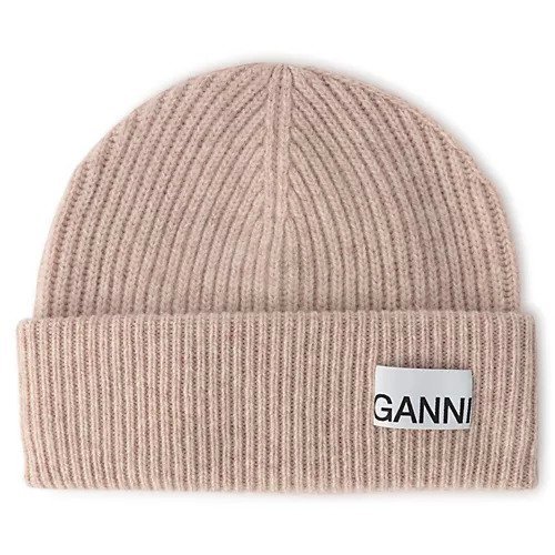【ガニー/GANNI】のLight Structured Rib Knit Beanie インテリア・キッズ・メンズ・レディースファッション・服の通販 founy(ファニー) https://founy.com/ ファッション Fashion レディースファッション Fashion for Women トップス・カットソー Cut & Sew Tops ニット Knit Tops & Sweaters シンプル Simple, Minimal バランス Balance, Style Balance パッチ Patch, Appliqué ワンポイント One Point, Statement Accent |ID: prp329100004829071 ipo3291000000035146562