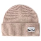 【ガニー/GANNI】のLight Structured Rib Knit Beanie Brazilian Sand|ID: prp329100004829071 ipo3291000000035146564
