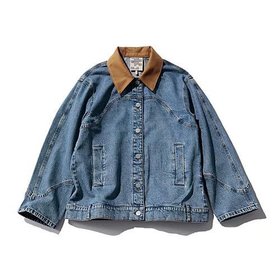 【バウムウンドヘルガーデン/BAUM UND PFERDGARTEN】のBAYSON 人気、トレンドファッション・服の通販 founy(ファニー) ファッション Fashion レディースファッション Fashion for Women おすすめ Recommended / Our Picks ウエスタン Western Style ショルダー Shoulder, Shoulder Strap ジャケット Jacket, Outerwear デニム Denim, Jeans Material ドロップ Drop Shoulder, Dropped Style ワーク Workwear, Utility Style 定番 Standard, Basic Item 洗える Machine Washable |ID:prp329100004829079