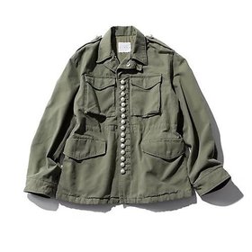 【チノ/CINOH】 PEARL BUTTON M-43 FIELD JACKET人気、トレンドファッション・服の通販 founy(ファニー) ファッション Fashion レディースファッション Fashion for Women アウター Coat / Outerwear Collection レディースジャケット・軽アウター Jackets ジャケット Jacket, Outerwear バランス Balance, Style Balance パール Pearl, Pearl Accent フロント Front, Front Design ミリタリー Military, Army Style リュクス Luxury, Elegant, High-End, Chic ヴィンテージ Vintage Style 春 Spring 洗える Machine Washable |ID:prp329100004829083