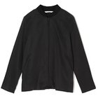 【プレインピープル/PLAIN PEOPLE】のキュプラストレッチストレートブルゾン ブラック|ID: prp329100004829091 ipo3291000000035146725