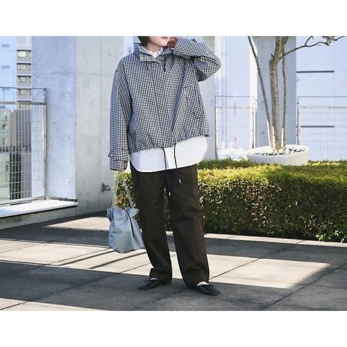 【バブアー/BARBOUR】のbarbour bronwyn check showerproof jacket 人気、トレンドファッション・服の通販 founy(ファニー) 　ファッション　Fashion　レディースファッション　Fashion for Women　アウター　Coat / Outerwear Collection　レディースジャケット・軽アウター　Jackets　ギンガム　Gingham, Gingham Fabric　スウェット / スエット　Sweatshirt, Sweatwear　スタンド　Stand Collar, Upright Stand　スポーティ　Sporty, Casual Athletic　チェック　Check, Plaid, Tartan　ドローコード　Drawcord, Drawstring Cord　フロント　Front, Front Design　ブルゾン　Blouson, Bomber Jacket　ボックス　Boxy, Box Shape　エレガント 上品　Elegant　other-3|ID: prp329100004829095 ipo3291000000035146756