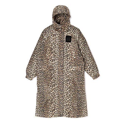 【ガニー/GANNI】のFlyweight Nylon Leo Long Parka Print インテリア・キッズ・メンズ・レディースファッション・服の通販 founy(ファニー) ファッション Fashion レディースファッション Fashion for Women スタンド Stand Collar, Upright Stand ドローコード Drawcord, Drawstring Cord パーカー Hoodie, Parka レオパード Leopard, Animal Print 軽量 Lightweight, Ultra Light Almond Milk|ID: prp329100004829102 ipo3291000000035146830