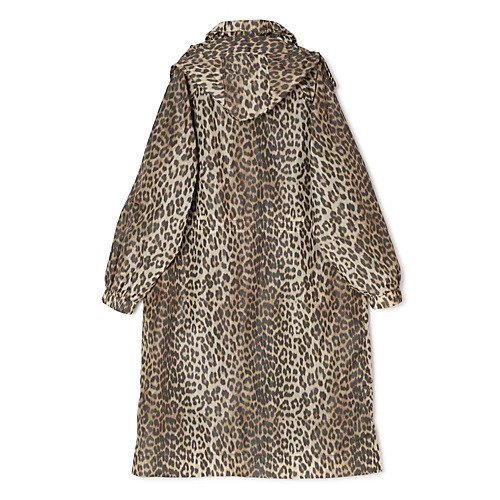 【ガニー/GANNI】のFlyweight Nylon Leo Long Parka Print 人気、トレンドファッション・服の通販 founy(ファニー) ファッション Fashion レディースファッション Fashion for Women スタンド Stand Collar, Upright Stand ドローコード Drawcord, Drawstring Cord パーカー Hoodie, Parka レオパード Leopard, Animal Print 軽量 Lightweight, Ultra Light other-2|ID: prp329100004829102 ipo3291000000035146831
