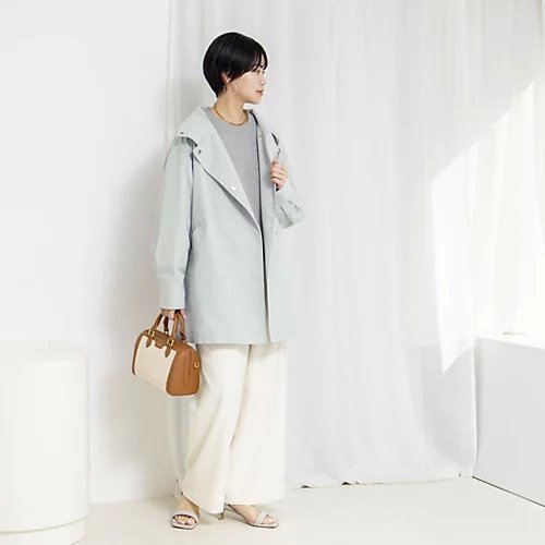 【ノーリーズソフィー/NOLLEY'S sophi】のウォッシャブルツイルスタンドコート 人気、トレンドファッション・服の通販 founy(ファニー) 　ファッション　Fashion　レディースファッション　Fashion for Women　アウター　Coat / Outerwear Collection　コート・ロングコート・ピーコート　Long Coats, Peacoats & More　2026年　2026　スタンド　Stand Collar, Upright Stand　ストレッチ　Stretch, Stretchy Fabric　ストレート　Straight, Straight Cut　スリーブ　Sleeve, Long Sleeve / Short Sleeve　テーラード　Tailored, Tailored Fit　other-2|ID: prp329100004829113 ipo3291000000035146905