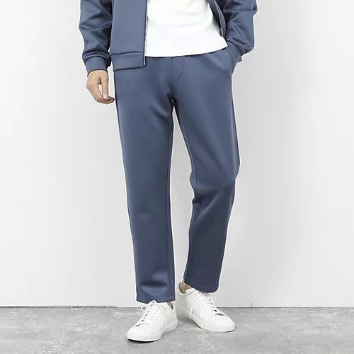 【ノーリーズ グッドマン/NOLLEY'S goodman / MEN】の《セットアップ対応》ダブルニットイージーパンツ 26SS インテリア・キッズ・メンズ・レディースファッション・服の通販 founy(ファニー) ファッション Fashion メンズファッション Fashion for Men ボトムス Bottoms 2026年 2026 セットアップ Set-Up, Coordinated Outfit グレイッシュブルー|ID: prp329100004829119 ipo3291000000035146959