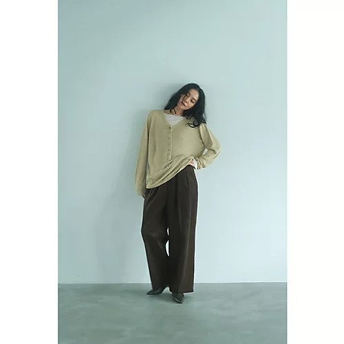 【マージュール/marjour】のNUANCE OVERSIZED HENRY KNIT 人気、トレンドファッション・服の通販 founy(ファニー) ファッション Fashion レディースファッション Fashion for Women トップス・カットソー Cut & Sew Tops ニット Knit Tops & Sweaters インナー Innerwear サマー Summer, Summer Style ストレッチ Stretch, Stretchy Fabric 長袖 Long Sleeve, Full Sleeve バランス Balance, Style Balance ポケット Pocket, Pocket Detail 夏 Summer other-2|ID: prp329100004829225 ipo3291000000036049407