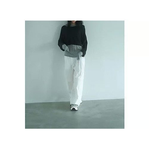 【マージュール/marjour】のSHORT LENGTH RELAX KNIT PULLOVER 人気、トレンドファッション・服の通販 founy(ファニー) 　ファッション　Fashion　レディースファッション　Fashion for Women　トップス・カットソー　Cut & Sew Tops　ニット　Knit Tops & Sweaters　カジュアルプルオーバー・ニットトップス　Pullovers & Knit Tops / Casual Pullovers　インナー　Innerwear　カーディガン　Cardigan, Knitwear　サマー　Summer, Summer Style　ショート　Short, Short Length　ストレッチ　Stretch, Stretchy Fabric　バランス　Balance, Style Balance　ポケット　Pocket, Pocket Detail　ポンチョ　Poncho, Cape Style　ルーズ　Loose, Oversized　ロング　Long, Long-Length　夏　Summer　other-3|ID: prp329100004829226 ipo3291000000036049396