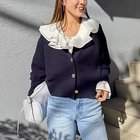 【ノーリーズ/NOLLEY'S】の5GノアリスVネックカーディガン ネイビー|ID: prp329100004830082 ipo3291000000035157138