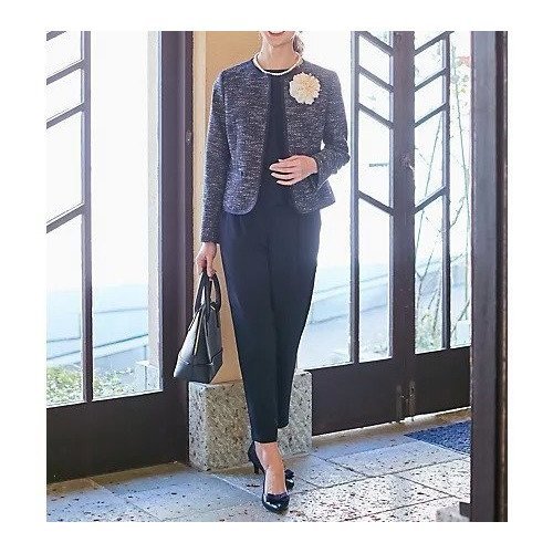 【エニー/ANY】の【セレモニー】エステルソフトストレッチ セットアップ 人気、トレンドファッション・服の通販 founy(ファニー) 　ファッション　Fashion　レディースファッション　Fashion for Women　セットアップ　Matching Sets　ストレッチ　Stretch, Stretchy Fabric　セットアップ　Set-Up, Coordinated Outfit　セレモニー　Ceremony　フェミニン　Feminine, Girly　フロント　Front, Front Design　レース　Lace, Lace Fabric　人気　Popular, Best Seller　ビジネス 仕事 通勤　Business / Work / Commuting　other-2|ID: prp329100004830663 ipo3291000000035165074