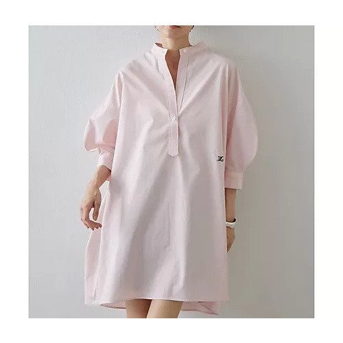 【ウィムガゼット/Whim Gazette】の刺繍チュニックシャツ 人気、トレンドファッション・服の通販 founy(ファニー) 　ファッション　Fashion　レディースファッション　Fashion for Women　トップス・カットソー　Cut & Sew Tops　シャツ・ブラウス・オフィスカジュアル　Elegant Blouses & Button-Ups　イエロー　Yellow　クラシカル　Classical, Vintage-Inspired　ショルダー　Shoulder, Shoulder Strap　スタンド　Stand Collar, Upright Stand　チュニック　Tunic, Long Top　デニム　Denim, Jeans Material　ドロップ　Drop Shoulder, Dropped Style　フロント　Front, Front Design　ペンシル　Pencil, Pencil Skirt　レギンス　Leggings, Stretch Pants　ワンポイント　One Point, Statement Accent　 other-1|ID: prp329100004831952 ipo3291000000035183349