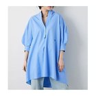 【ウィムガゼット/Whim Gazette】の刺繍チュニックシャツ 人気、トレンドファッション・服の通販 founy(ファニー) ファッション Fashion レディースファッション Fashion for Women トップス・カットソー Cut & Sew Tops シャツ・ブラウス・オフィスカジュアル Elegant Blouses & Button-Ups イエロー Yellow クラシカル Classical, Vintage-Inspired ショルダー Shoulder, Shoulder Strap スタンド Stand Collar, Upright Stand チュニック Tunic, Long Top デニム Denim, Jeans Material ドロップ Drop Shoulder, Dropped Style フロント Front, Front Design ペンシル Pencil, Pencil Skirt レギンス Leggings, Stretch Pants ワンポイント One Point, Statement Accent thumbnail サックスブルー|ID: prp329100004831952 ipo3291000000035183357