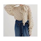 【ウィムガゼット/Whim Gazette】のドットボウタイブラウス 人気、トレンドファッション・服の通販 founy(ファニー) ファッション Fashion レディースファッション Fashion for Women トップス・カットソー Cut & Sew Tops シャツ・ブラウス・オフィスカジュアル Elegant Blouses & Button-Ups 2026年 2026 とろみ Fluid, Flowy Fabric キュプラ Cupro, Eco Fabric クラシカル Classical, Vintage-Inspired スリーブ Sleeve, Long Sleeve / Short Sleeve ドット Polka Dot, Dot Pattern プリント Print, Printed Pattern リラックス Relax, Relaxed Fit ワイド Wide, Wide Fit エレガント 上品 Elegant thumbnail ベージュ|ID: prp329100004831955 ipo3291000000035183373