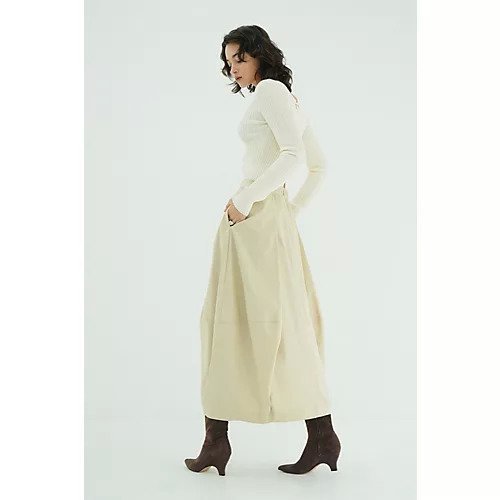 【クラネ/CLANE】のCOCOON VOLUME SKIRT 人気、トレンドファッション・服の通販 founy(ファニー) ファッション Fashion レディースファッション Fashion for Women スカート Skirts ストレッチ Stretch, Stretchy Fabric フォルム Silhouette, Form other-2|ID: prp329100004831958 ipo3291000000035183389